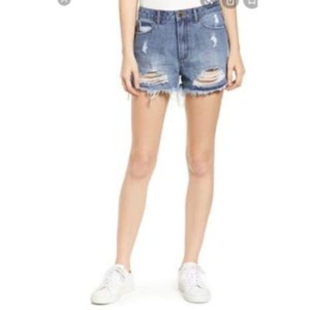 [Articles of Society] Hi Rise Cut off Shorts - Size 28